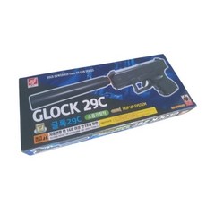 이글상사 소음기 에어소프트 비비탄 권총 GLOCK 29C, 1개