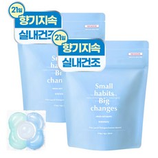 소소이지 이지 실내건조 캡슐 세제 썸머 브리즈, 2개, 30개입