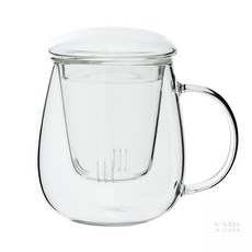 웬카 투명머그컵 내열유리 티머그 500ml