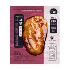 헬스앤뷰티 더 부드러운 닭가슴살 저당 깐풍기맛, 5개, 100g