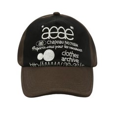 Ae 迷彩字母刺繡棒球帽 ins風小眾遮陽防曬鴨舌帽