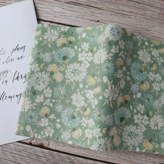 森野花語 書衣 書套 可調式 布書衣 秋葉手作, 1個