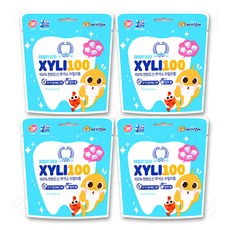 해호 아기상어 자일리100 핀란드100% 자일리톨캔디, 4개, 40g