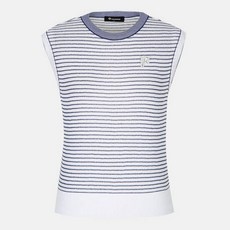 레노마골프 여성 스트라이프 라운드 니트 베스트 RWSVM6207-930 2802354