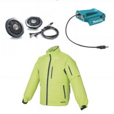 牧田 makita 18V 風扇衣 空調服 DFJ212Z (美規) 無刷風扇 電池匣 休閒款, (附風扇+電池匣)-含稅 特價至7月,DFJ212ZS(Size:L)