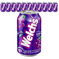 웰치스 그레이프맛, 355ml, 84개