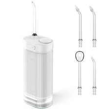 에란스타 휴대용 무선 물치실 구강세정기 IPX7등급 방수가능, 화이트, XY06