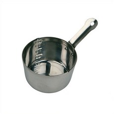 스텐 손잡이 계량컵 200ml, 200ml 숏손잡이, 1개