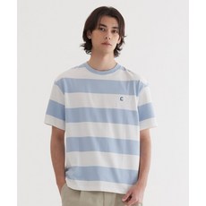 매장정품 COVERNAT 커버낫 럭비 라운드 티셔츠 Blue CO2502ST06BL 1758920