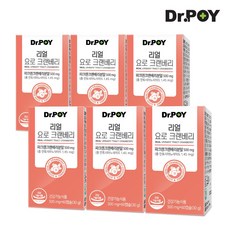 닥터포이 리얼 요로 크랜베리 60캡슐, 60정, 6개