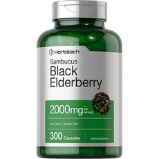 호바흐 삼부커스 블랙 엘더베리 2000mg 300캡슐 x 1통, 상품선택, 1개, 300정