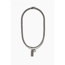 에이치앤엠 H&M 목걸이 2개 세트 - 검정색-336635