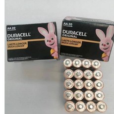 【DURACELL】金頂鹼性電池 3號AA 20入 金霸王經典款，適用各式電子產品，電力持久, 1個