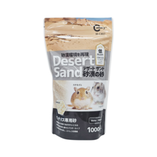 Canary 鼠用沙漠浴砂 自然無香 低過敏, 1kg, 1個