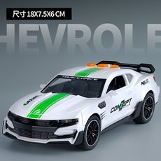 1:28仿真汽車模型可開門燈光音樂慣性玩具車男孩兒童玩具1-3, 1個, 白色-跑車大黃【可開門/帶燈光/帶音效】:無规格