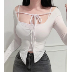 히또리 T4942 패미닌 글램 나시 슬림 가디건 세트