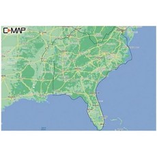 C-MAP 해안 - 알래스카 해상 GPS 내비게이션용 지도 카드 공개, Us Lakes South East