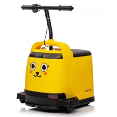 전동차 대인용 대형 탈것 박스카 전동카 4륜자동차, 전기 구동, 1개, C. 옐로우