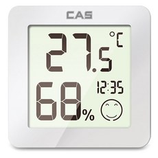 카스 디지털 온습도계 T023, 퓨어화이트, 1개