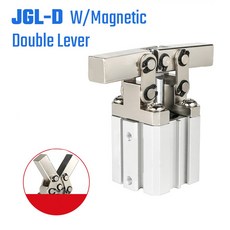 ALC 에어 클램프 복동형 실린더 JGL 레버, 40, JGL D, 1개