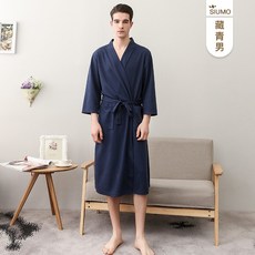毛巾布浴袍，吸水速乾，情侶睡袍