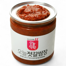 [오늘식탁] 국내산 강경 젓갈쌈장(갈치속젓) 500g 1kg, 1개