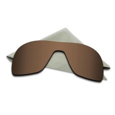 Larized 오클리 다트 다중 옵션용 긁힘 방지 편광 렌즈 교체용(어스 브라운) 52950, 어스 브라운