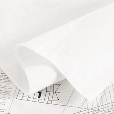 화이트 평면 목화솜 3온스 4온스 5온스 부직포접착 44인치, 3온스(oz), 1개