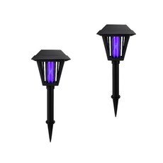 태양광 모기퇴치용 야외 캠핑 정원등 무선 해충퇴치기, 1+1