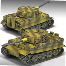 후기형 독일육군 전차 32000 1/35 타이거1 아카데미 59000EA 1EA, 본상품