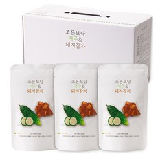 식후 혈당 케어 여주즙 돼지감자즙 여주돼지감자 추출액 국산 HACCP 인증 30포 조은보담 윤영진 한약학 박사 개발, 100ml, 1박스