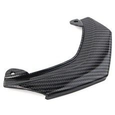 가와사키 ER6N ER6F에 적합한 2012-2016 탄소 섬유 후면 상단 테일 브레이크 라이트 페어링 오토바이 액세서리, 탄소 섬유 검은 색