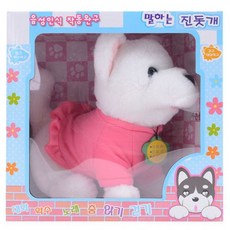 유아동 인형 강아지 말하는 진돗개 멍멍이 동작, 본상품