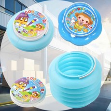 자바라 물통 블루 랜덤1개 화방문구 수채화용품 수채화붓물통 수채화물감물통 미술재료 미술물통