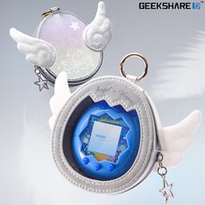 다마고치 파라다이스 케이스 긱쉐어 엔젤위스퍼 가죽 파우치