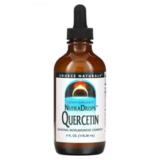 소스내추럴스 NutraDrops 퀘르세틴 Quercetin 4, 1개, 118.28ml
