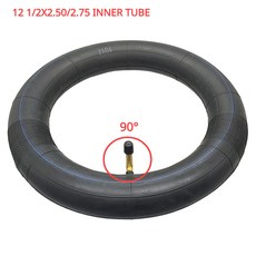 타이어 내부 튜브 49cc 오토바이 미니 더트 바이크 MX350 MX400 전기 스쿠터 자전거 12.5x2.50 타이어 12 1/2x2.50 1/2x. 75, Inner Tube 90D