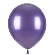 파티팡풍선 라운드 45cm 크롬 25입, 크롬 바이올렛, 1개