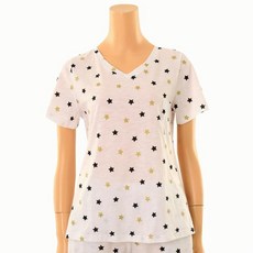 신영와코루 솔브행사 균일가세일 면100% 여성 반팔 시원한 귀여운 파자마 잠옷_S SEV2352F_S 210784