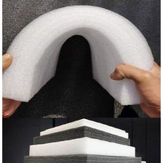 포장 EPE 스티로폼판 폼보드 압축스펀지 압축스 포장자재 하드보드지 우드락, 1. 폭 114CM  길이 10M, 하얀색, 8CM