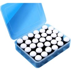 盒裝指套海綿∣32入手指海棉 塗鴉 diy 印台 海綿 兒童手帳 暈染工具 塗抹暈染︱麥手作, A黑色32入/盒, 1套