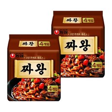 농심 짜왕 봉지라면, 8개