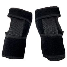 可調整加壓鋼板護腕 - 滑雪、直排輪、滑板運動護具, 詳見包裝, 詳見包裝, 可調式護腕(一對),L