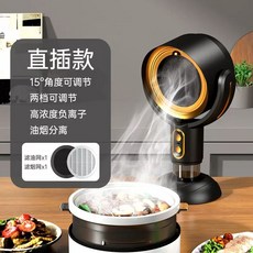 담배 제연기 미니 제거기 공기 정화기 연기 흡입기 소형 실내 꽁초통 냄새, A. 다이렉트 플러그인 골드 오일필터 스모크필터
