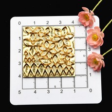 1/6 1/12 BLYTHE 클레이아트 인형소품 미니어처만들기 꽃 식물 합금 몰드, 연꽃, 기본 향