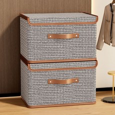 대용량 방수 수납박스 접이식 의류 정리함 리빙 정리용품, 1개, 쇼핑백 스타일