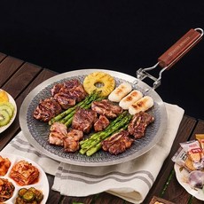 스위스윙거 접이식 바베큐 그릴팬 인덕션 겸용, 1개, 34cm