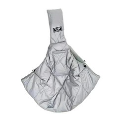 야외 여행용 강아지 고양이 가방 휴대용 애완견 캐리어 가슴 슬링 핸드백 싱글 숄더백, 1개, 3. Light Grey