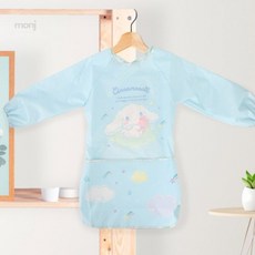 유아캐릭터앞치마 시나모롤 일체형 앞치마 세트