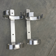 트렁크 스틸 차량용거치대 스테인레스 자동차 고정 보관함, 차량용 도톰 공법으로 4kg 건조대 업그레이드, 1개